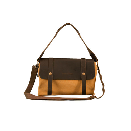 Canvas + Leather Bag