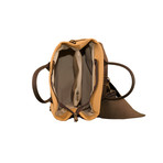 Canvas + Leather Backpack