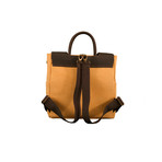 Canvas + Leather Backpack