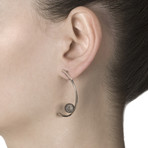 Red Dwarf Collection // Earrings (Black Onyx)