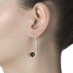 Red Dwarf Collection // Earrings (Black Onyx)