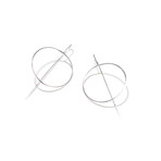 Antenna Collection // Loop Earrings (Gold)