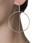 Antenna Collection // Loop Earrings (Gold)