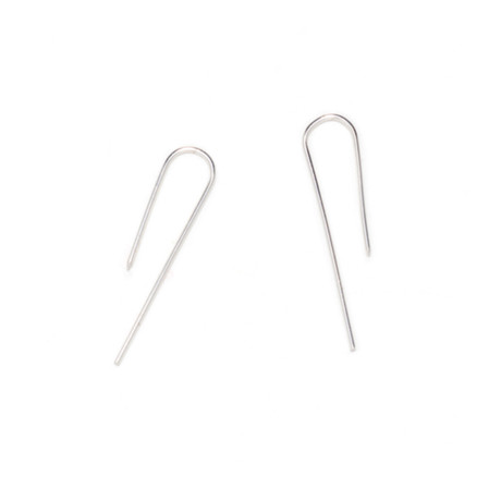 Antenna Collection // Wideband Earrings (Rose Gold)