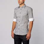 Chambray Button-Up Shirt // White (XL)