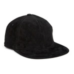 Members Of Society // Luxe Leather + Suede Cap // Black