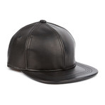 Members Of Society // New Classic Leather Cap // Black