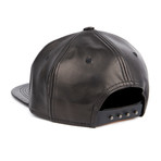 Members Of Society // New Classic Leather Cap // Black