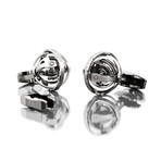 Gyro Cufflinks // Stainless Steel