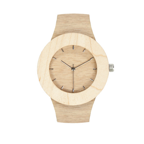 Carpenter Collection // Silverheart & Maple Quartz // No Hour Markers