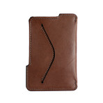 Kit Minimalist Wallet // Quickswipe (Brown)