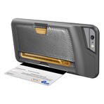 Q Card Case // Gunmetal Gray (iPhone 6/6S)