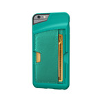 Q Card Case // Pacific Green (iPhone 6/6s)