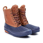 Mudguard Boot // Navy + Brown (US: 7)