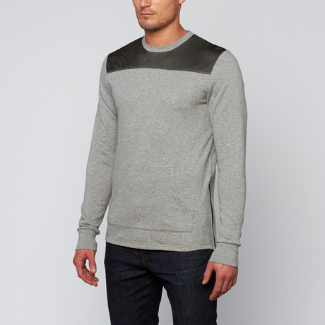 UpperCut Crew Pullover Sweatshirt  // Grey (S)