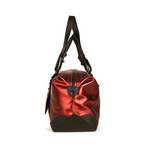 Bleecker Leather Duffel Bag // Red (Extra Small)