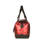 Bleecker Leather Duffel Bag // Red (Extra Small)