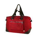 Lafayette Waxed Duffel Bag // Red (Large)