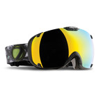 T1 Snow Goggle // Lime + Black + White // 2 Lens Pack