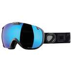 T1 Polarized Snow Goggle // Black + Grey // 2 Lens Pack