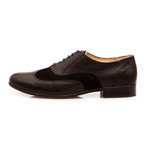 Lord Chancellor Suede + Leather Wingtip Oxford // Brown (Euro: 39)