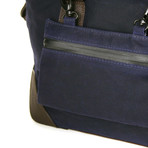 Lafayette Waxed Duffel Bag // Navy (Extra Small)