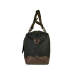 Lafayette Waxed Duffel Bag // Black (Extra Small)