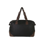 Lafayette Waxed Duffel Bag // Black (Extra Small)