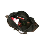 Lafayette Waxed Duffel Bag // Black (Extra Small)