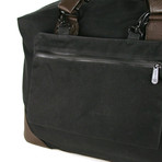 Lafayette Waxed Duffel Bag // Black (Extra Small)