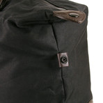 Lafayette Waxed Duffel Bag // Black (Extra Small)