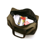 Lafayette Waxed Duffel Bag // Olive (Extra Small)