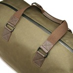 Lafayette Waxed Duffel Bag // Olive (Extra Small)
