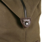 Lafayette Waxed Duffel Bag // Olive (Extra Small)