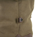 Lafayette Waxed Duffel Bag // Olive (Extra Small)