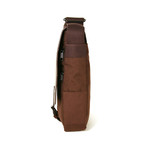 Nassau Leather File Case (Dark Brown)