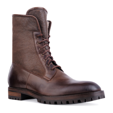 Dan Convertible Lace-Up Boot // Dark Brown (Euro: 40)