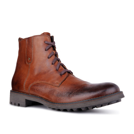 Marco Lace-Up Boot // Saddle Brown (Euro: 40)