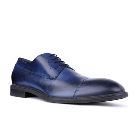 Cap-Toe Derby // Navy Blue (Euro: 40)