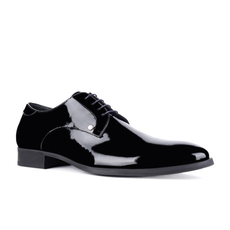 Greg Patent Leather Derby // Black (Euro: 40)