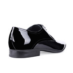 Ridge Patent Leather Derby // Black (Euro: 43)