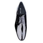 Ridge Patent Leather Derby // Black (Euro: 43)