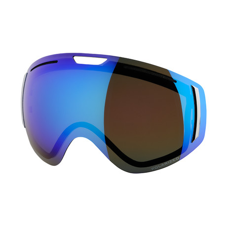 CLK Polarized Replacement Lens // Smoke Blue Ice