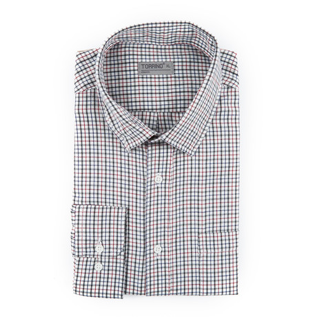 Classic Button-Up // Green Check (S)