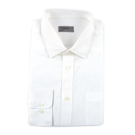 Solid Button-Up // White (S)