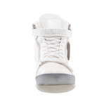 Zion Croc High-Top Sneakers // White (US: 7)