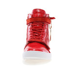 Zion High-Top Sneaker // Red Croc (US: 9)