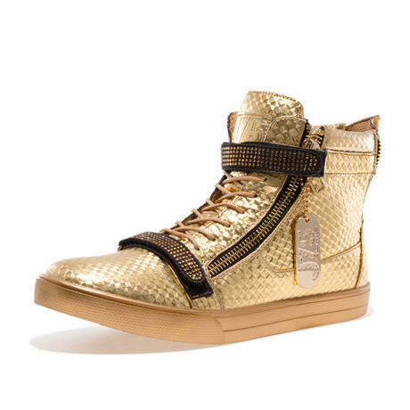 Zion High-Top Sneaker // Gold Jewel (US: 7)