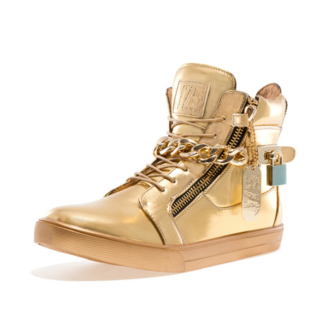 Zillion High Top // Gold (US: 8)