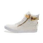 Zeus High-Top Sneaker // White (US: 9)